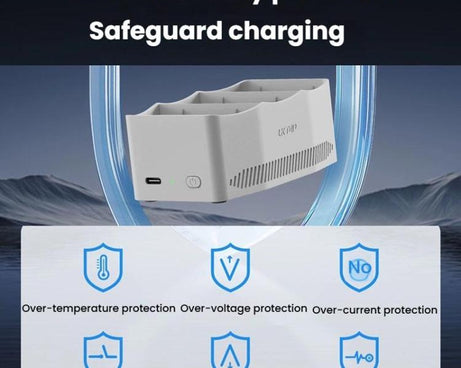 LKTOP FC326 65W 3-Channel Battery Charge Manager