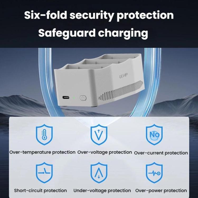 LKTOP FC326 65W 3-Channel Battery Charge Manager