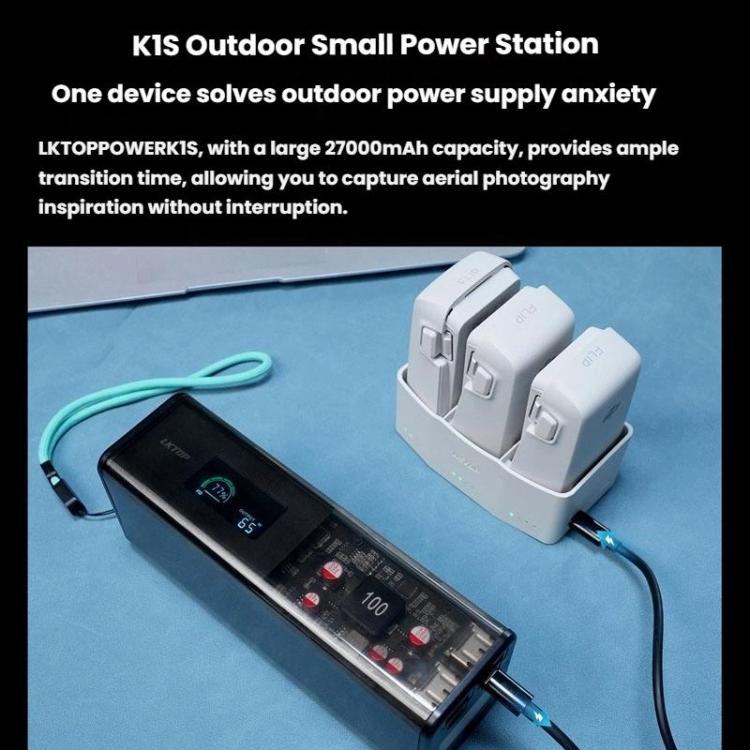 LKTOP FC326 65W 3-Channel Battery Charge Manager
