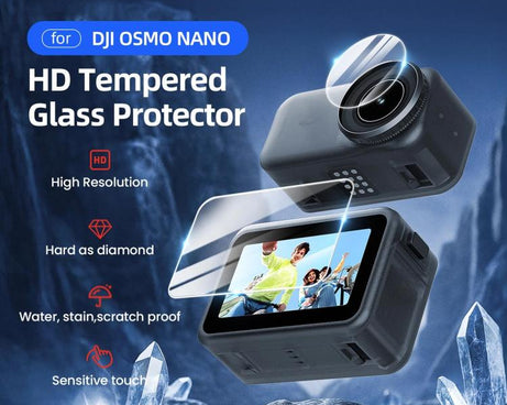 For DJI Osmo Nano aMagisn Tempered Glass Screen Protector Lens Film