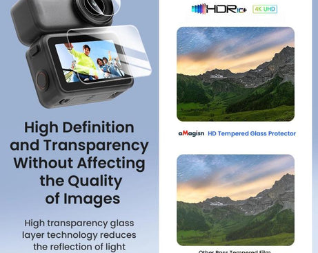 For DJI Osmo Nano aMagisn Tempered Glass Screen Protector Lens Film