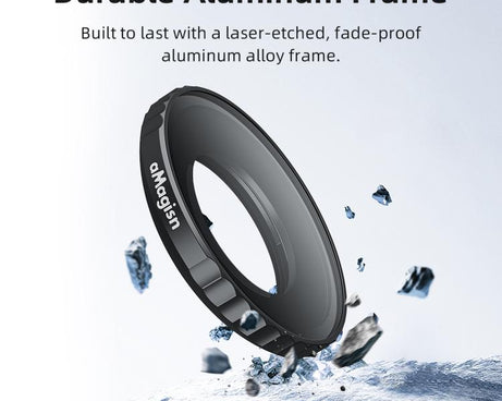 For Insta360 GO Ultra aMagisn Waterproof Filter Aluminum Alloy Frame Anti-fog Lens, UV, CPL, ND8/16/32/64, ND8/16/32+CPL