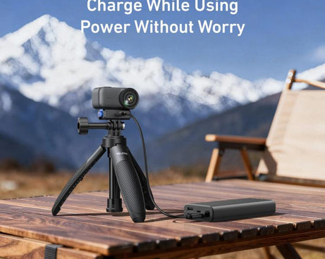 For DJI Osmo Nano TELESIN Magnetic Quick-Release Charging Base Rechargeable Adapter Mount