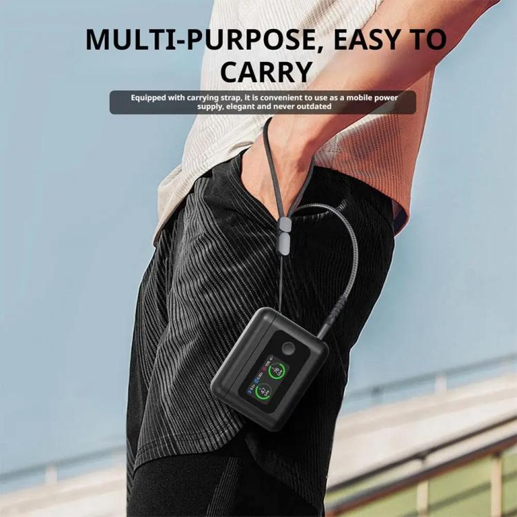 SYMIK Battery Charger Hub For Insta360 X5 Charging Station Portable Power Manager With 1.47-Inch LCD Screen