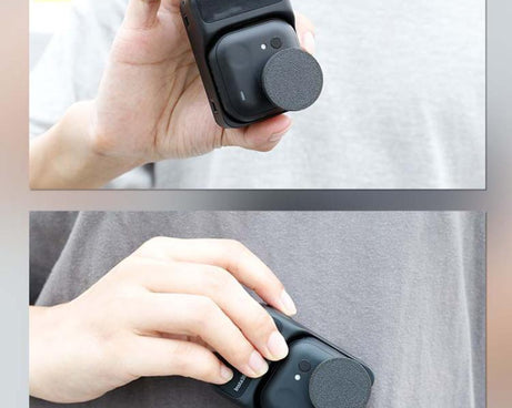 For Insta360 GO Ultra 2pcs Lens Cap Scratch-Resistant Plastic Cover, Lens Cap