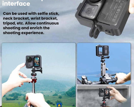 For DJI Osmo Nano Camera Plastic Cage Extended Protective Frame