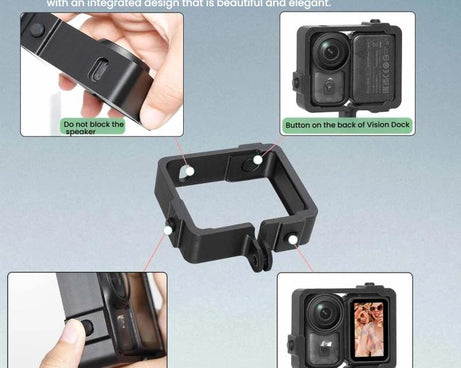 For DJI Osmo Nano Camera Plastic Cage Extended Protective Frame