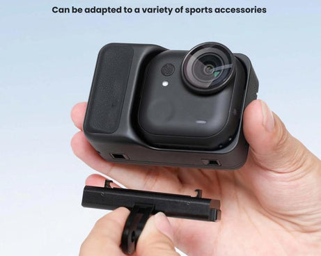 For Insta360 GO Ultra Magnetic Quick-Release Adapter Mount Aluminum Alloy Expandable Accessory