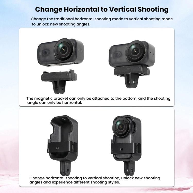 For DJI Osmo Nano Vertical Shooting Protective Frame Extension Bracket