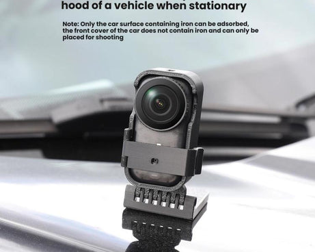 For DJI Osmo Nano Camera Magnetic Backplate Desktop Stand Vertical Holder