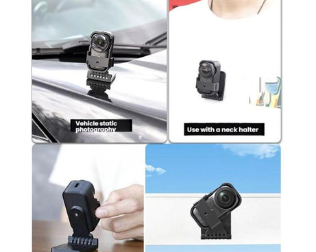 For DJI Osmo Nano Camera Magnetic Backplate Desktop Stand Vertical Holder