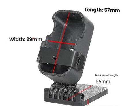 For DJI Osmo Nano Camera Magnetic Backplate Desktop Stand Vertical Holder