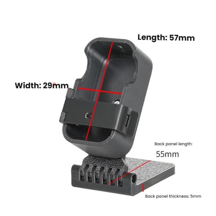 For DJI Osmo Nano Camera Magnetic Backplate Desktop Stand Vertical Holder