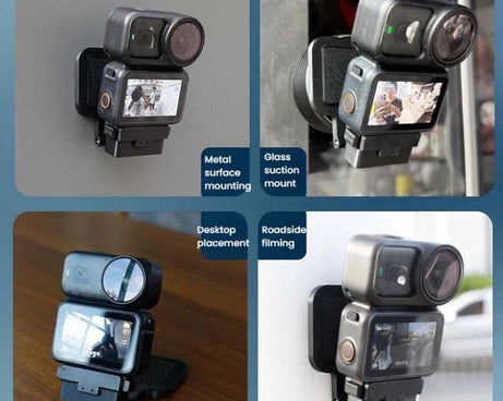 For DJI Osmo Nano Camera & Vision Dock Magnetic Backplate Desktop Stand