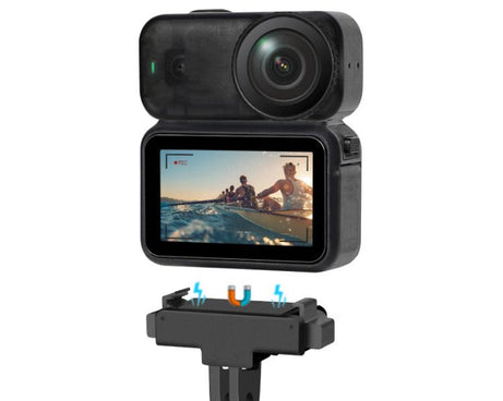 For DJI Osmo Nano Magnetic Quick-Release Adapter Base With 2-Claw & 1/4-Inch Screw Hole