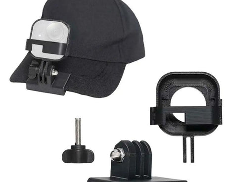 Hat Mount For Insta360 GO Ultra POV Cap Clip For Hands-Free First Person Shooting