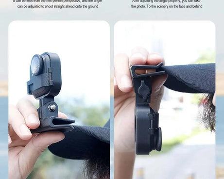 Hat Mount For Insta360 GO Ultra POV Cap Clip For Hands-Free First Person Shooting