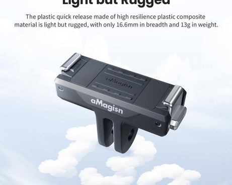 aMagisn TN10 Bidirectional Magnetic Quick Release Mount For DJI Nano / Osmo 360 / Action 5 Pro / 4 / 3