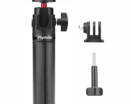 For DJI Osmo Pocket 3 / Action 5 Pro Flymile Extended Selfie Stick Tripod