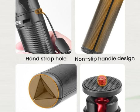 For DJI Osmo Pocket 3 / Action 5 Pro Flymile Extended Selfie Stick Tripod