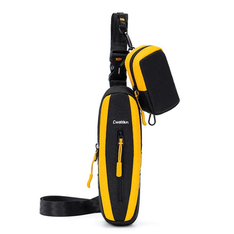 For DJI Osmo Pocket 3 Cwatcun D225 Small Organizer Bag Protective Multifunctional Sports Camera Bag