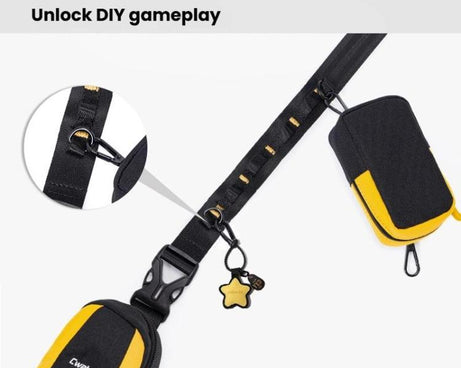 For DJI Osmo Pocket 3 Cwatcun D225 Small Organizer Bag Protective Multifunctional Sports Camera Bag