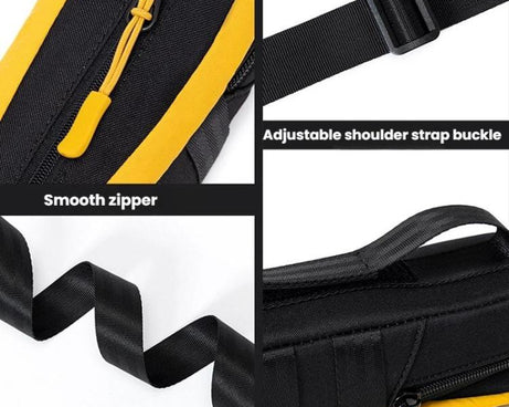 For DJI Osmo Pocket 3 Cwatcun D225 Small Organizer Bag Protective Multifunctional Sports Camera Bag