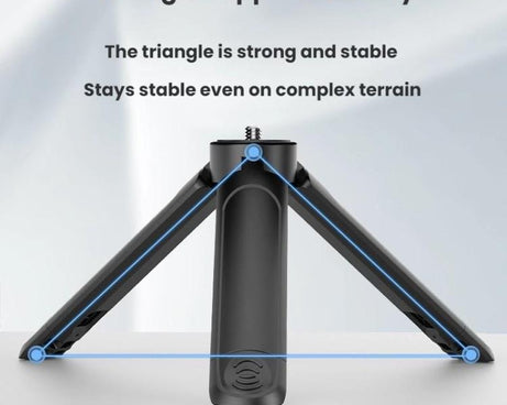 Flymile Action Camera Tripod For DJI Osmo Pocket 3 / Action 4 / Insta360 X5 / GoPro