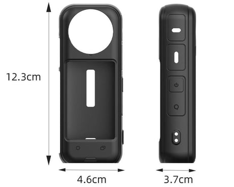 For Insta360 X4 Flymile Dust-proof Silicone Protective Cover, For Insta360 X4