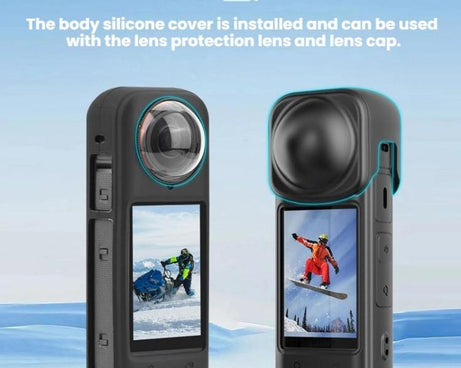 For Insta360 X4 Flymile Dust-proof Silicone Protective Cover, For Insta360 X4
