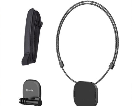 Flymile Neck-Mounted Magnetic Action Camera Bracket For DJI Osmo 360 / Pocket 3 / Action 5 Pro / Insta360 X5