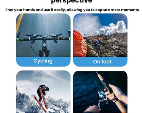 Flymile Neck-Mounted Magnetic Action Camera Bracket For DJI Osmo 360 / Pocket 3 / Action 5 Pro / Insta360 X5