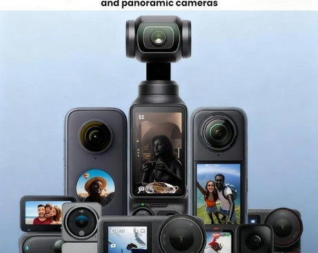 Flymile Neck-Mounted Magnetic Action Camera Bracket For DJI Osmo 360 / Pocket 3 / Action 5 Pro / Insta360 X5