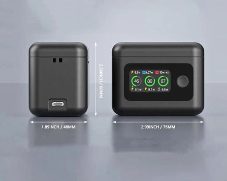 With Screen Charging Bin Intelligent Charge Manager For DJI Osmo 360 / Action 5 Pro / Action 4 / Action 3, Battery Not Included