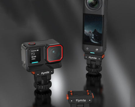 For Insta360 Flymile Quick-Release Cold Shoe Gimbal Magnetic Expansion Bracket