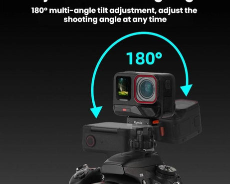 For Insta360 Flymile Quick-Release Cold Shoe Gimbal Magnetic Expansion Bracket