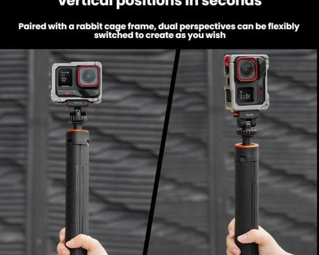 For Insta360 Flymile Quick-Release Cold Shoe Gimbal Magnetic Expansion Bracket