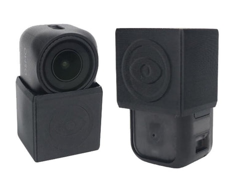 CQT All-inclusive Lens Cap With Shell Thumb Sports Camera Soft Gel Lens Anti-Scratch Protective Cover