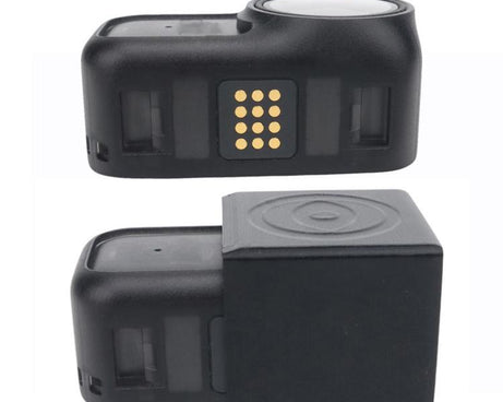 CQT All-inclusive Lens Cap With Shell Thumb Sports Camera Soft Gel Lens Anti-Scratch Protective Cover