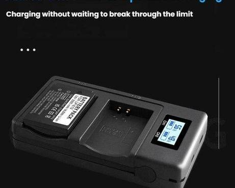 For Canon LP-E12 Dual Battery Digital LCD Charger, LP-E12