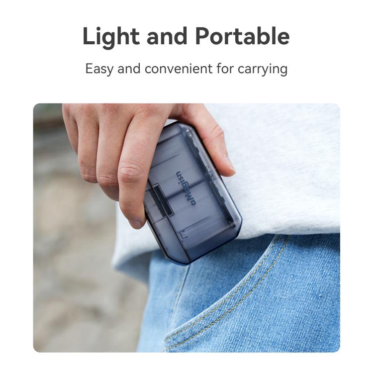 aMagisn Fast Charging Battery Charger Case for GoPro HERO13 Black/12 Black /11 Black  /10 Black /9 Black