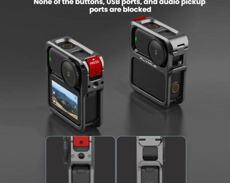 For DJI Osmo Nano Flymile Metal Cage Camera Extension Protective Frame