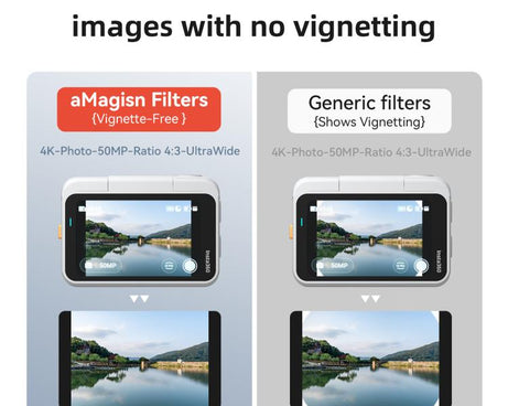 For Insta360 GO Ultra aMagisn Quick-Release Lens Filters Camera Accessories, UV, CPL, ND8+ND16+ND32+ND64, ND8+ND16+ND32+CPL