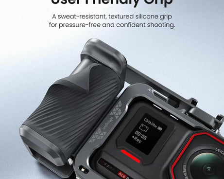 aMagisn Universal Camera Metal Xplorer Grip Kit For DJI Osmo Action/Insta360/GoPro HERO Series