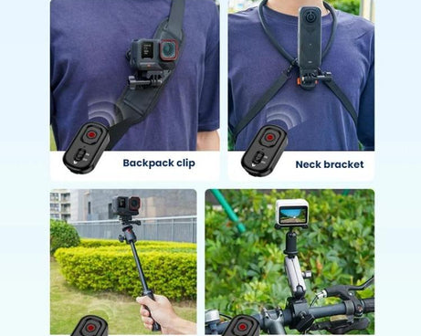 For Insta360 Action Cameras 10m Smart Bluetooth Controller