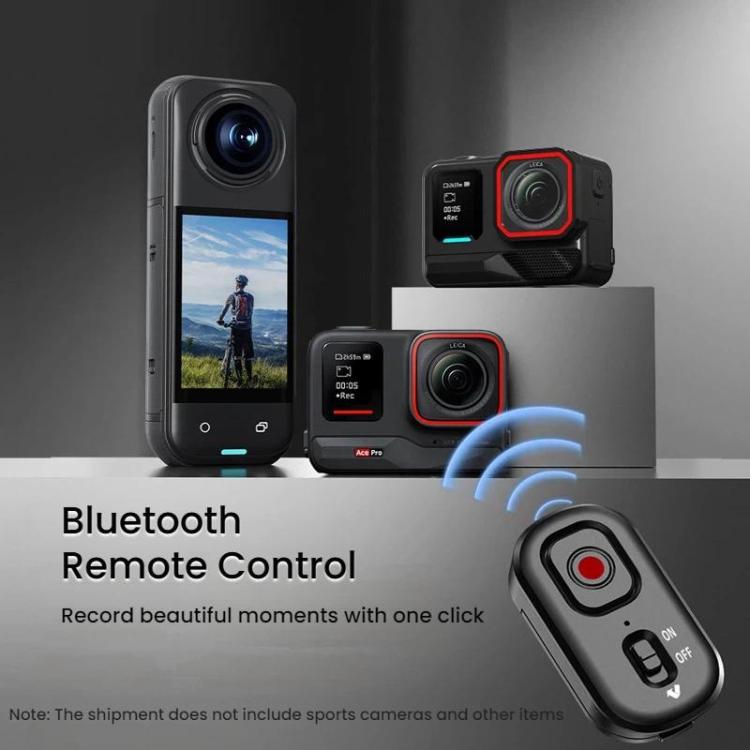 For Insta360 Action Cameras 10m Smart Bluetooth Controller