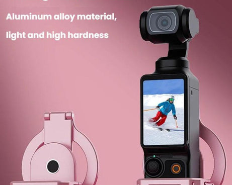 For DJI Osmo Pocket 3 BRDRC Magnetic Expandable Phone Holder Cold Shoe Mount