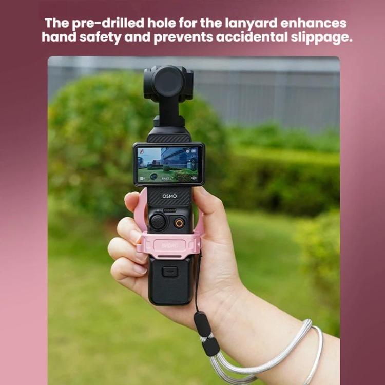 For DJI Osmo Pocket 3 BRDRC Magnetic Expandable Phone Holder Cold Shoe Mount