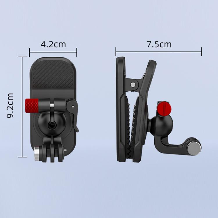 For DJI/GoPro/Insta360 Backpack Shoulder Strap Camera Mount