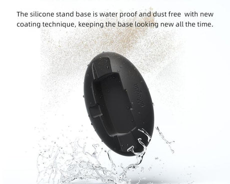 For Insta360 X4 Air/X3 aMagisn Silicone Mount Holder Base Car Dashboard & Desk Stand